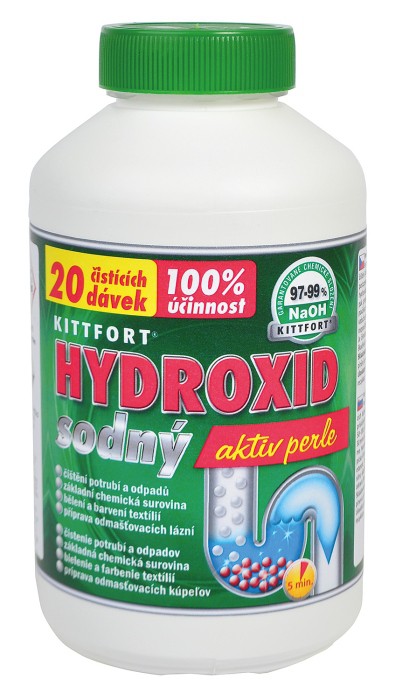Hydroxid sodný, 1kg